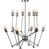 Nuevo Shai Lighting | Silver Steel Metal