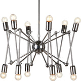 Nuevo Shai Lighting | Silver Steel Metal