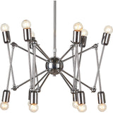 Nuevo Shai Lighting | Silver Steel Metal