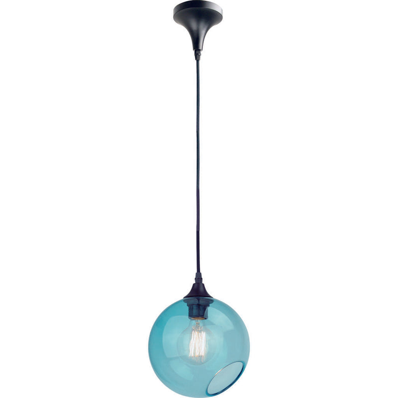 Nuevo Sphere Lighting | Blue Glass