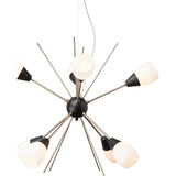 Nuevo Claire Lighting | White Glass