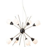 Nuevo Claire Lighting | White Glass