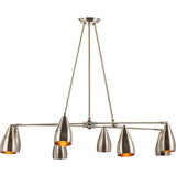 Nuevo Lanister Lighting | Antique Brass Steel Metal