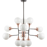 Nuevo Bella Lighting | Copper White Glass