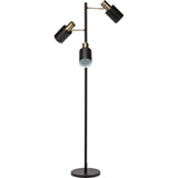 Nuevo Lucca Lighting | Black Steel Metal