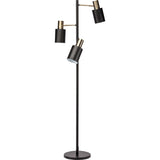 Nuevo Lucca Lighting | Black Steel Metal
