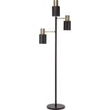 Nuevo Lucca Lighting | Black Steel Metal