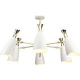 Nuevo Cella Lighting | White Steel Metal