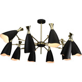 Nuevo Cella Lighting | Black Steel Metal