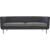 Nuevo Gabriel Three Seater | Pewter Grey / Charcoal Grey HGSC120