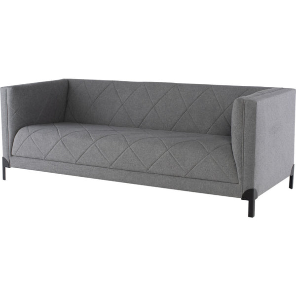Nuevo Isaak Triple Seat Sofa | Shale Grey