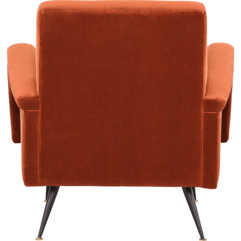 Nuevo Hugo Occasional Chair | Rust