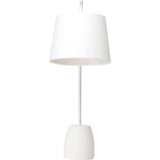 Nuevo Floyd Lighting | White Polycotton Fabric