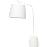 Nuevo Floyd Lighting | White Polycotton Fabric