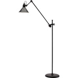 Nuevo Fontaine Lighting | Black Steel Metal