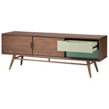 Nuevo Maarten Media Unit | Walnut Stain HGST116