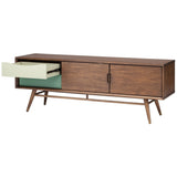 Nuevo Maarten Media Unit | Walnut Stain HGST116