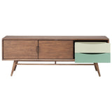 Nuevo Maarten Media Unit | Walnut Stain HGST116