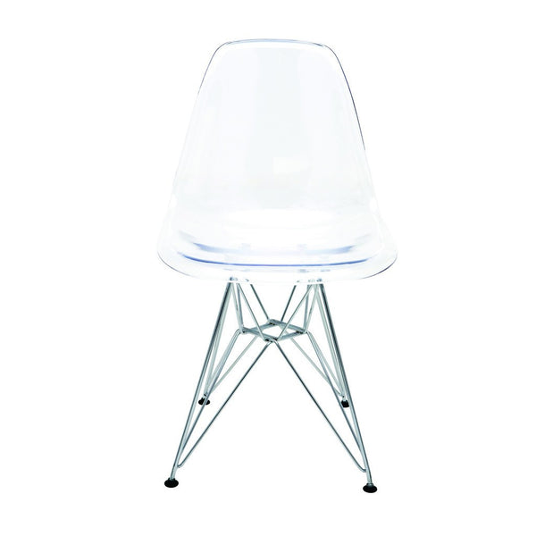 Nuevo Lucent Dining Chair | Clear HGZX209