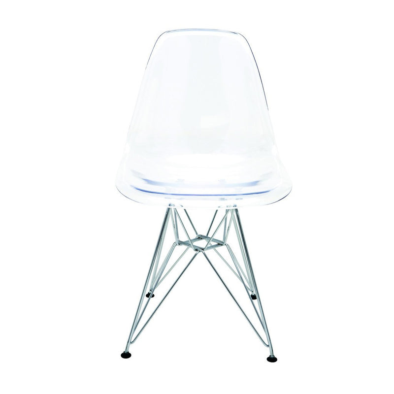 Nuevo Lucent Dining Chair | Clear HGZX209