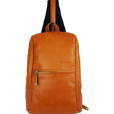 Harvest Label Leather Avenue Sling Pack | Caramel HHC-1525-CML