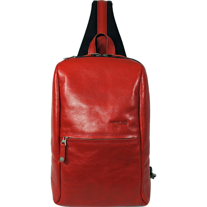 Harvest Label Leather Avenue Sling Pack | Red HHC-1525-RD