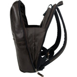 Harvest Label Leather Avenue Backpack | Navy HHC-1526-NVY