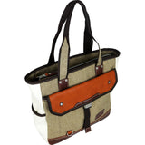 Harvest Label Parkland Tote Bag | Beige HHC-4302-BEG