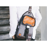 Harvest Label Parkland Sling Pack | Grey HHC-4300-GRY