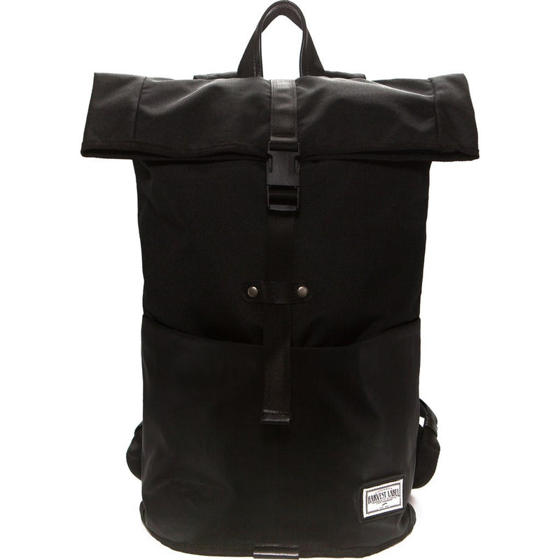 Harvest Label Trekker Flaptop Backpack | Black HHC-9432-BLK