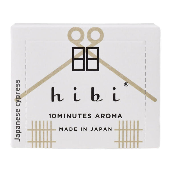 Hibi Box of 30 Incense Matches | Japanese Cypress