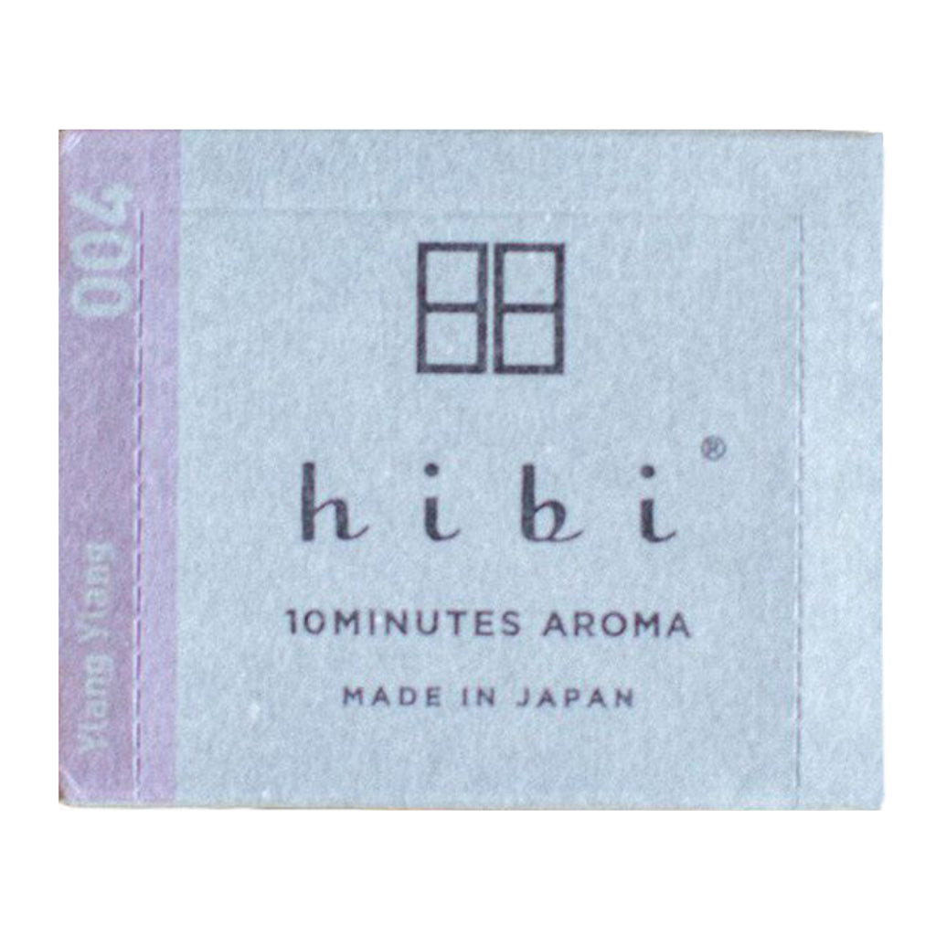 Hibi Box of 30 Incense Matches Ylang Ylang Sportique