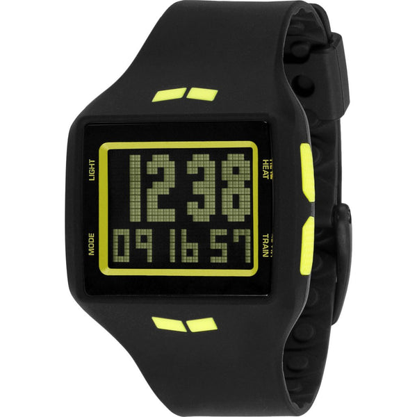 Vestal Helm Surf & Train Watch | Black/Neon Yellow HLMDP10