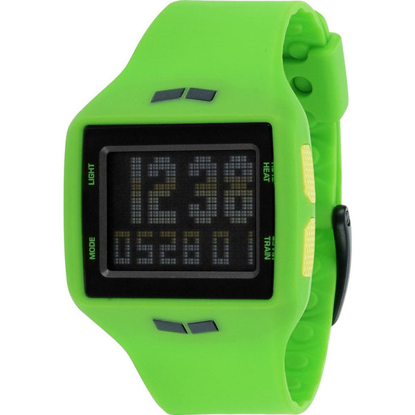 Vestal Helm Surf & Train Watch | Fluorescent Green/Black HLMDP18