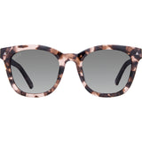 DIFF Eyewear Ryder Sunglasses | Himalayan Tortoise + Smoke Gradient + Polarized