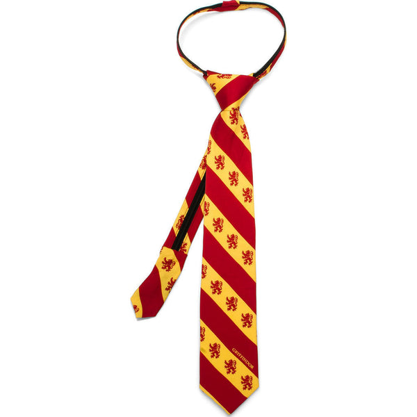 Cufflinks Harry Potter Gryffindor Stripe Boys' Zipper Tie | Red HP-GRYFF-RD-KT
