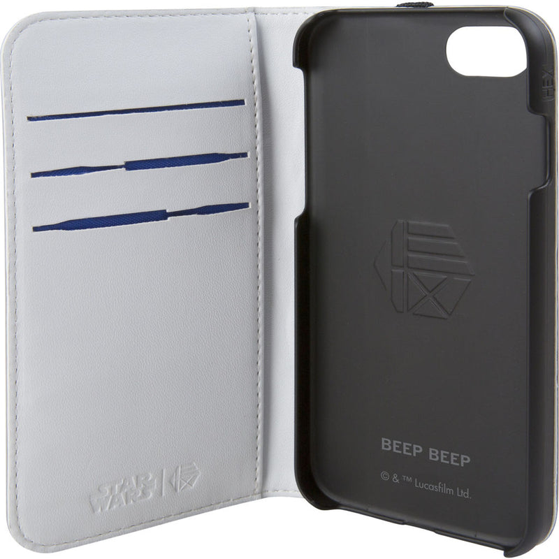 Hex Wallet For Iphone 8 | R2-D2 Grey Emboss HX2530-R2GE