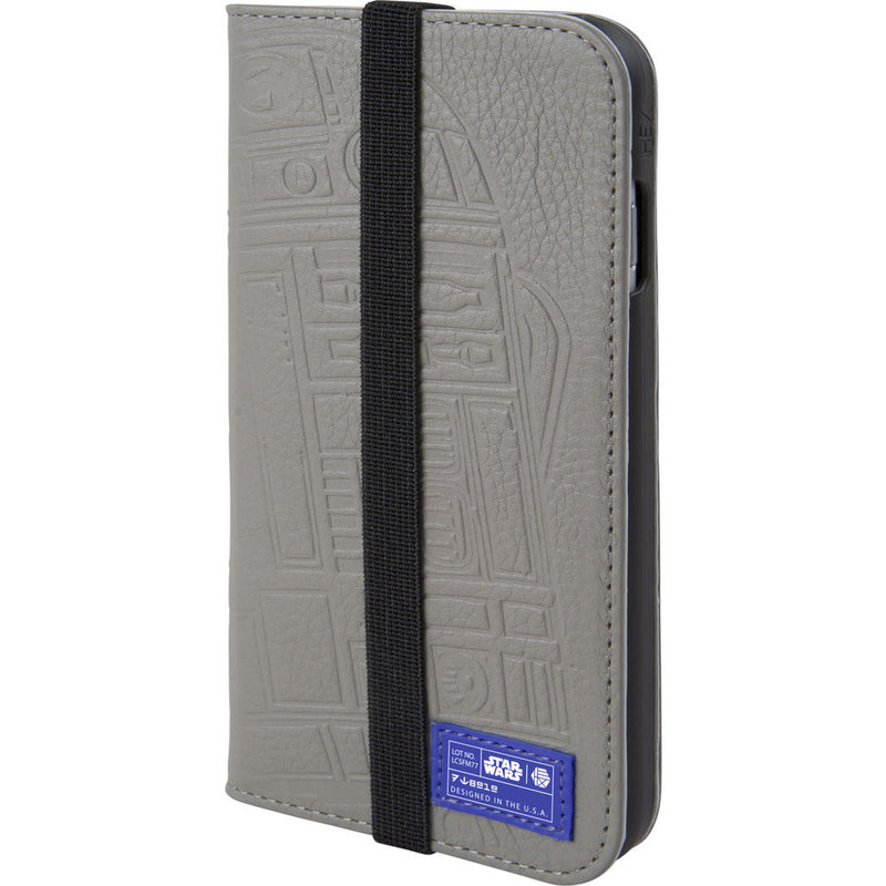 Hex Wallet For Iphone 8 | R2-D2 Grey Emboss HX2530-R2GE