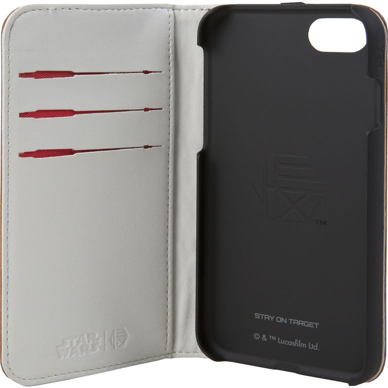 Hex Wallet For Iphone 8 | X-Wing Brown Emboss HX2530-XWBE