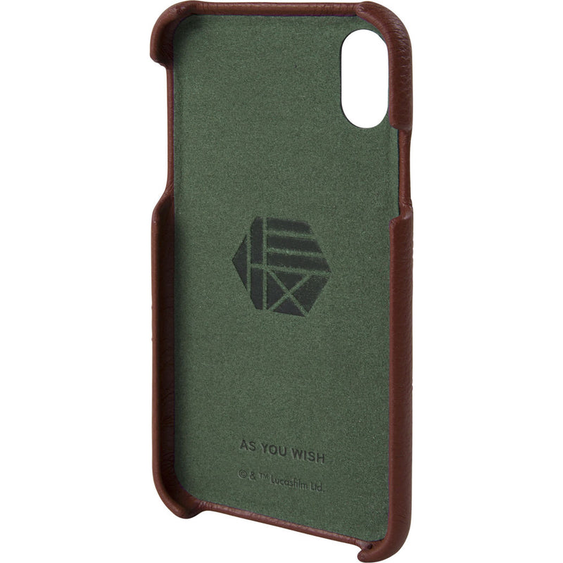 Hex Snap-In Case For Iphone X | Boba Fett Burgundy Emboss HX2538-BFBE
