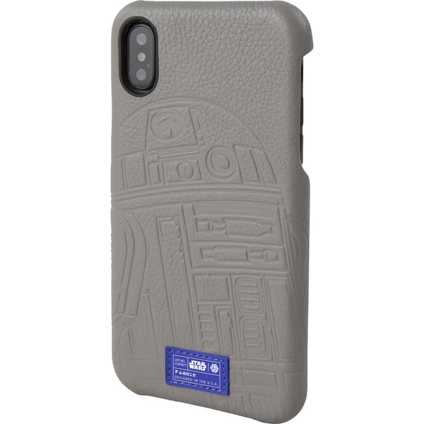 Hex Snap-In Case For Iphone X | R2-D2 Grey Emboss HX2538-R2GE