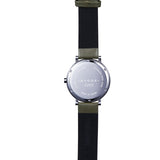Hygge 2203 Silver Watch | Khaki Leather MSL2203C(KA)