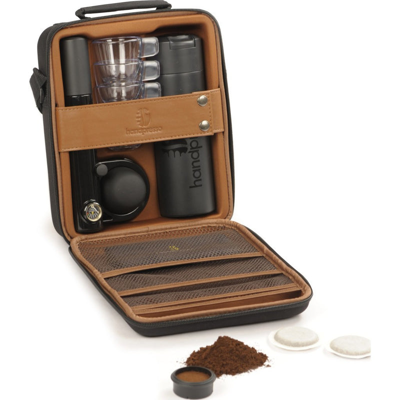 Handpresso Outdoor Pump Case | Black/Brown HPPICNICCASE