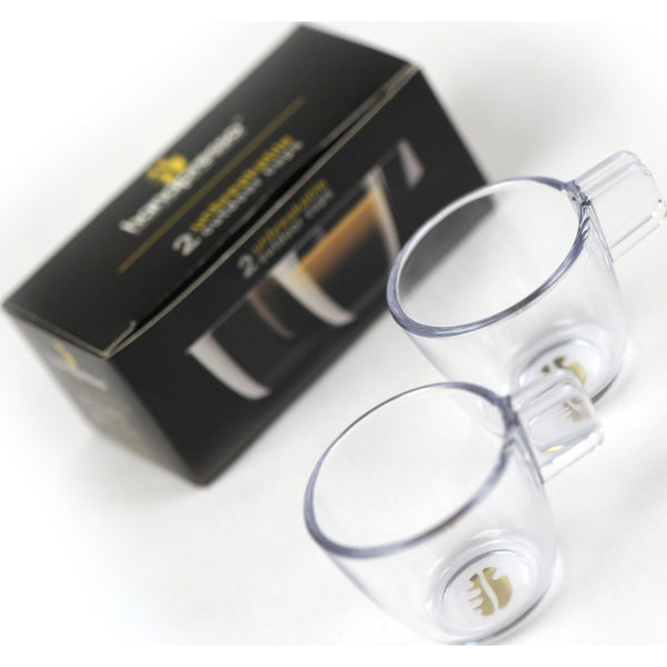 Handpresso Unbreakable Outdoor Espresso Cups | Clear HPCUPS