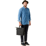 Tailfeather Hawk Owl Briefcase | Black/Black CNV16005BB