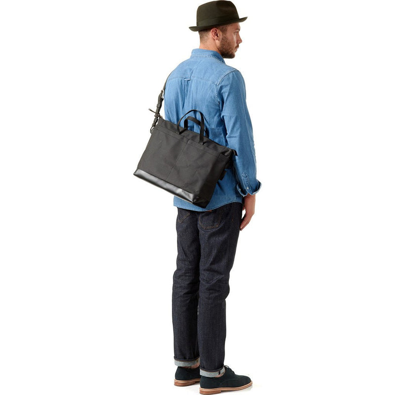 Tailfeather Hawk Owl Briefcase | Black/Black CNV16005BB