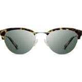 Shwood Hayden Acetate Sunglasses | Vintage Tortoise & Silver / G15 WWAHVTSF
