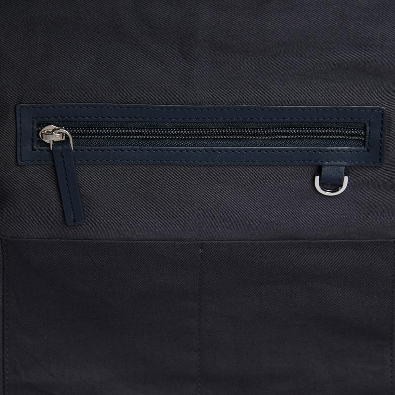 Sandqvist Hege Backpack - Navy with Navy Leather SQA1228