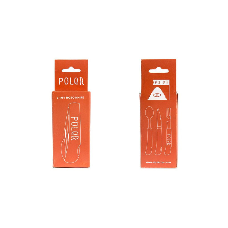 Poler 3 in 1 Fuzzy Font Hobo Knife | Stainless Steel