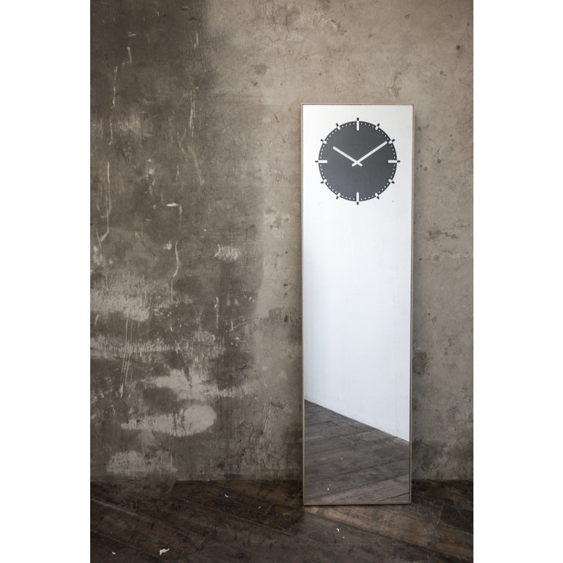 LEFF amsterdam Inverse Mirror Clock | Black LT40011